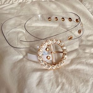 Forever 21 clear belt